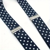                   Pöttyös nadrágtartó szett - Kék Férfi nadrágtartó